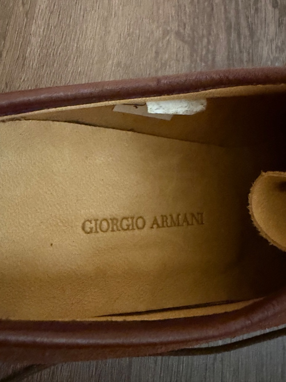 Giorgio Armani Brown Suede Derby Oxford shoes Women's US 6 / EU 36.5 - Picture 9 of 14